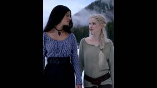 Freya Allan || The Witcher || #shorts #thewitcher