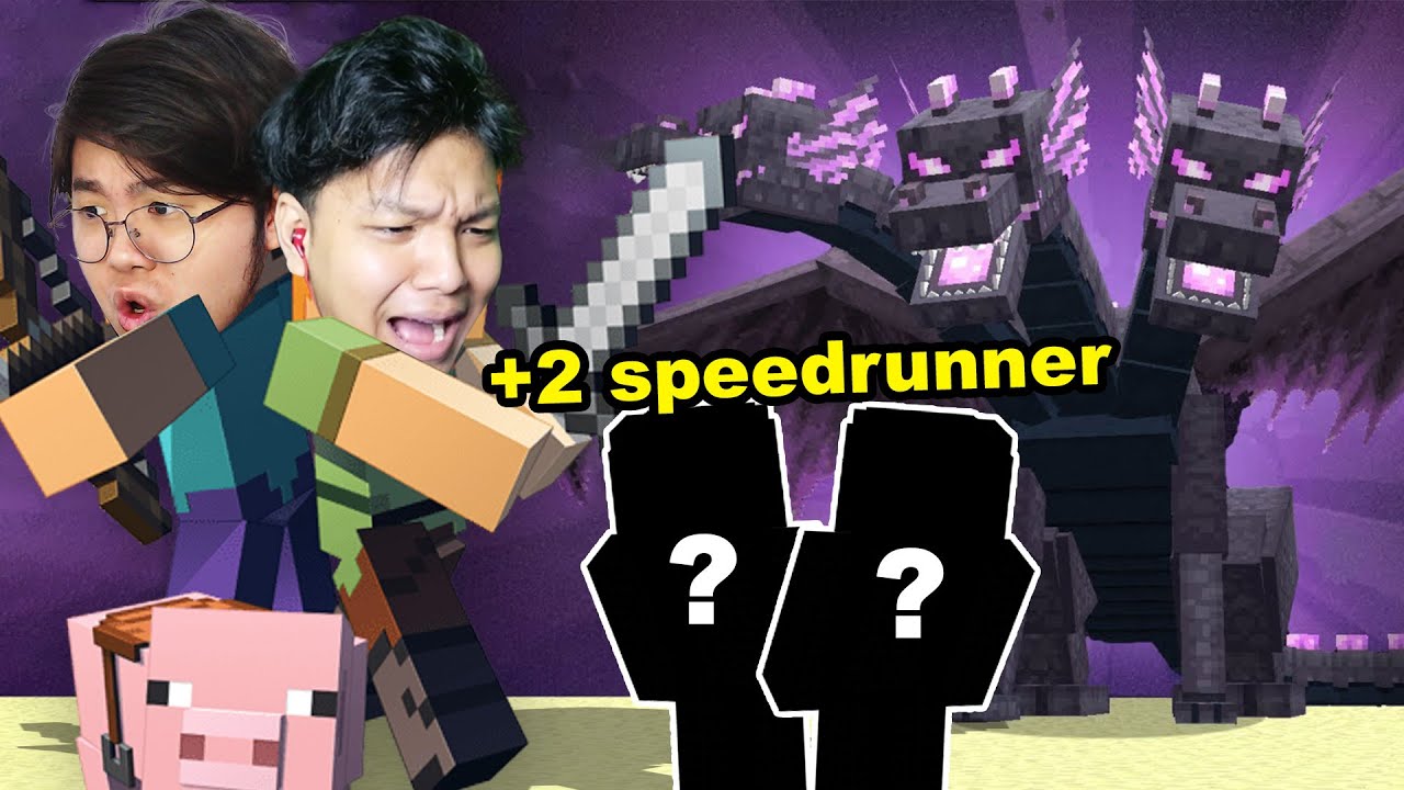 GW AJAK 2 SPEEDRUNNER BUAT BANTUIN MINECRAFT MUSTAHIL (PART 3) @ChumKevin @Clementdav @Aspect30