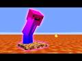 Minecraft But LAVA RISES Every 10 SECONDS