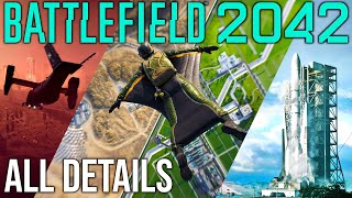 BATTLEFIELD 2042 ALL DETAILS! (Maps, Guns, Classes, Vehicles, Release Date, Modes, Player count)