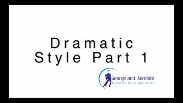 Musicality for Argentine Tango-Dramatic Style Music