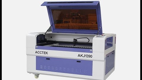 Chinese Laser cutting machine, Setup & First Mods - Acctek AKJ1390 130W RECI