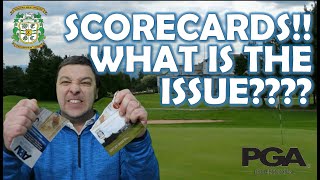 How to play better when you have a scorecard (golf)
