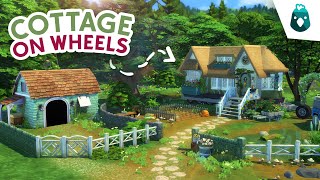 Tiny Cottage on Wheels // Sims 4 Speed Build [Sims 4 Cottage Living]