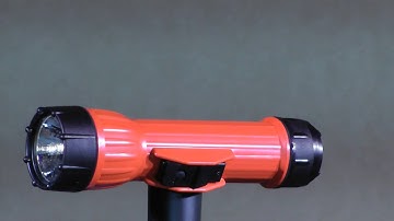 LE-217 - Waterproof Flashlight - Explosion Proof Flashlight - 2 D-Cell - MADE IN THE USA