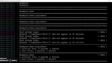 Robot Framework Distbot (tests execution with multiple docker) - Demo