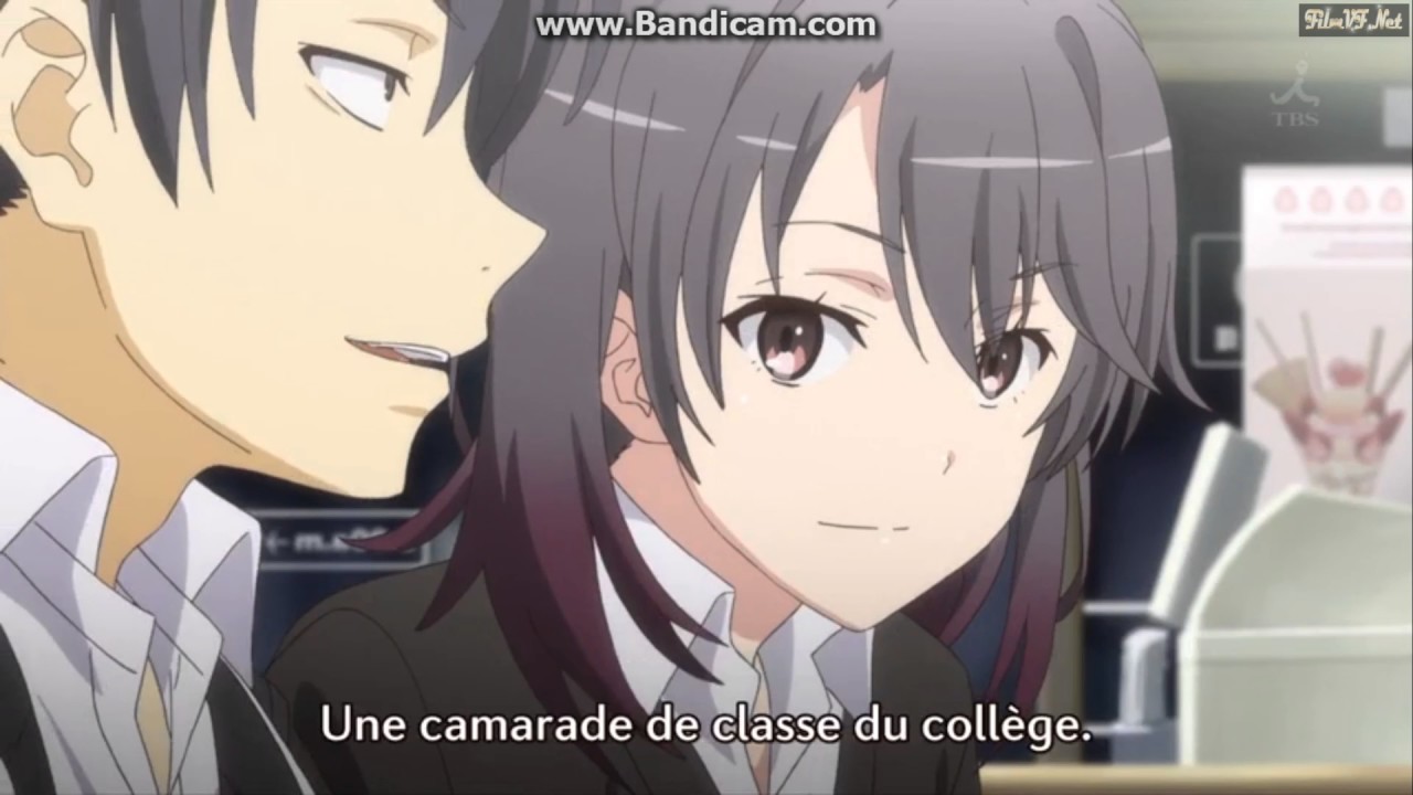 My teen romantic comedy snafu saison 2 ep 3 best scene VOSTFR - YouTube