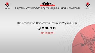 CANLI – Çevrimiçi Salon B | TÜBİTAK Deprem Araştırmaları Çağrısı Projeleri Sanal Konferansı