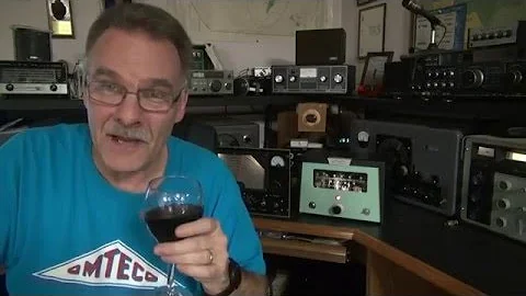 CW Transmitter 6v6 AM Tube modulator Kit demo by D-lab