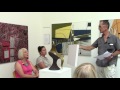 Geoffrey robinson  artist talk  24th august 2016 coastal gallery at artsway