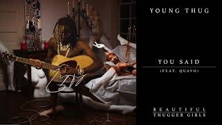 Young Thug - You Said (Official Instrumental)