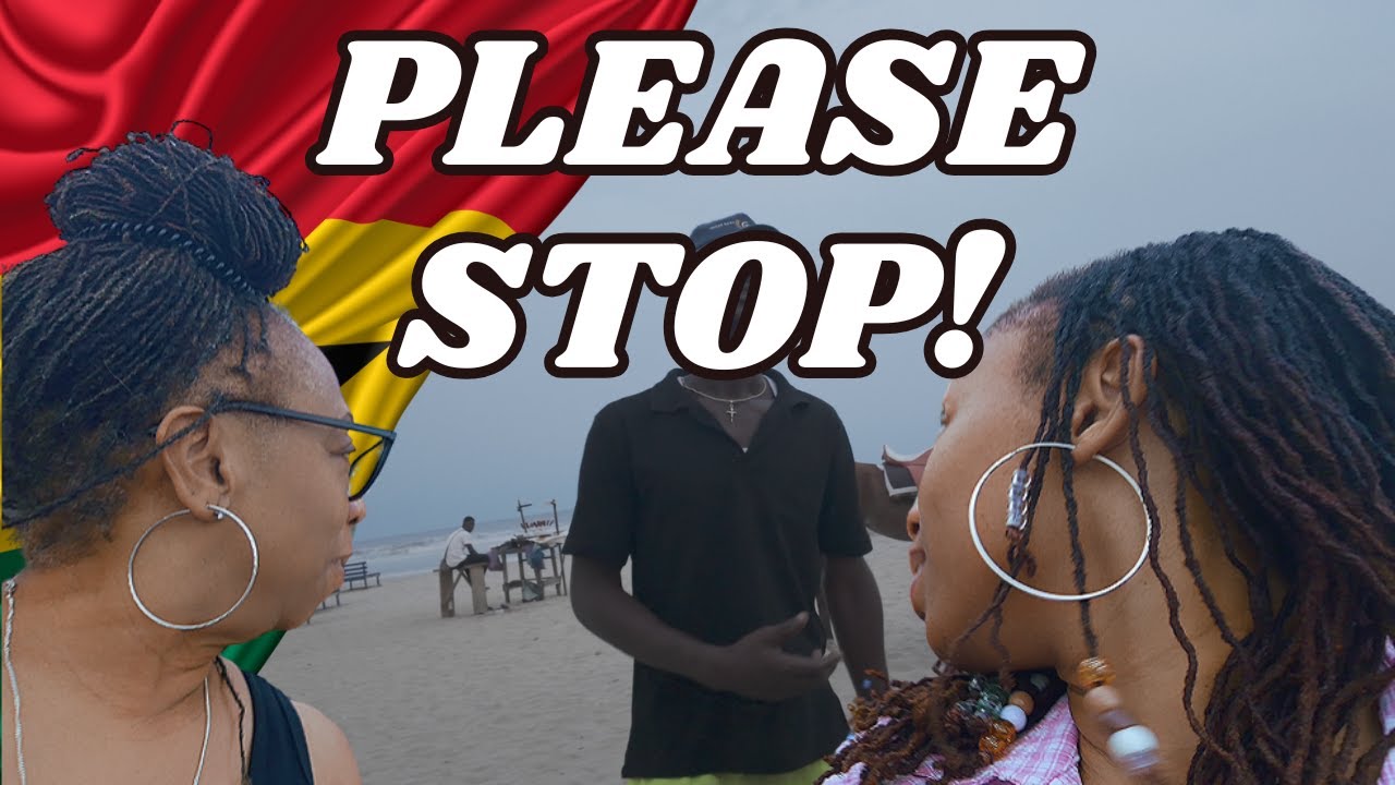 First impression of Labadi beach in Accra Ghana. Didn't go as planned! | Episode 7