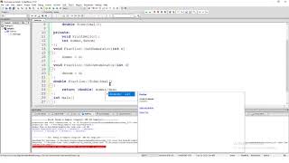 Introduction to object oriented using C++ - Protection and interface - 2020