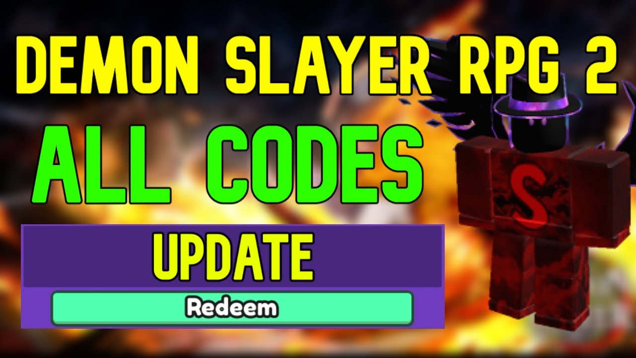 Roblox: What Are The Demon Slayer RPG 2 Codes For July 2023?