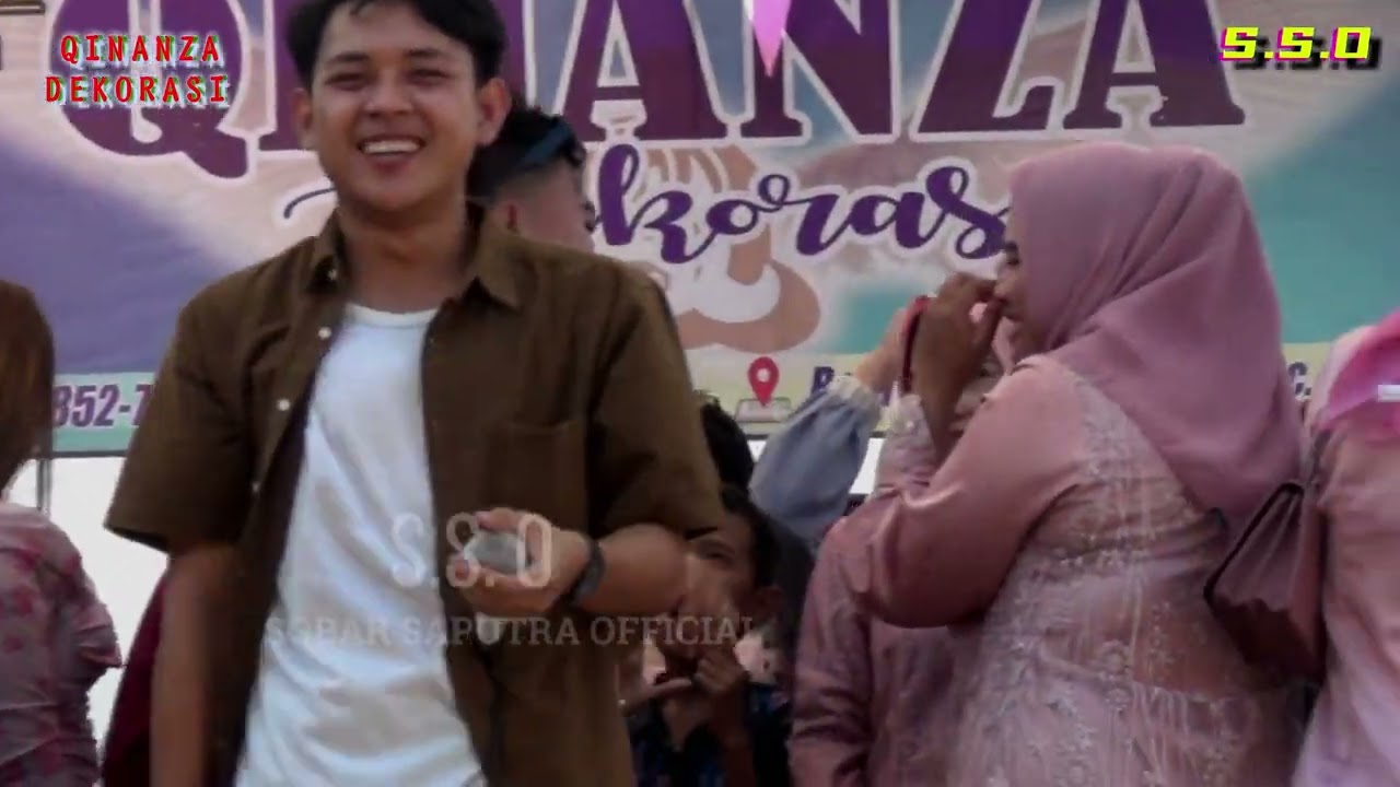 SOBAR FEAT QINANZA MUSIC,MENGHIBUR ( ABNG IRGI & KK.ANISA), BERSAMA WARGA PENIANGAAN LAMPUNG TIMUR.l