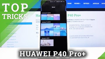 TOP TRICKS for HUAWEI P40 Pro+ - Best Apps / Super Options / Cool Features