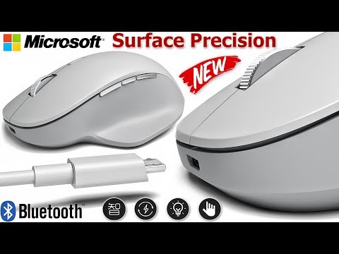 Мышь Microsoft Surface Precision ( Bluetooth/USB Проводная ) - Большая, Удобная, Качественная !