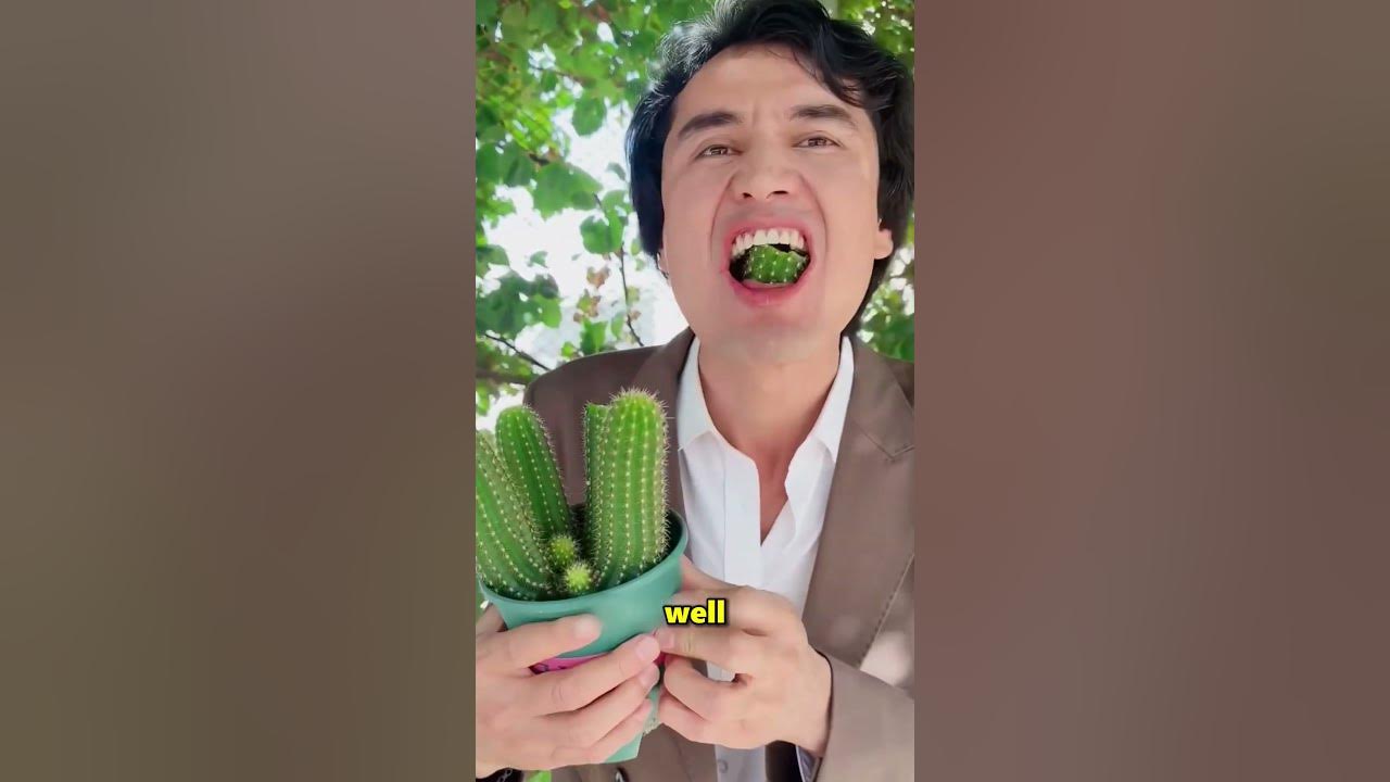 Why Do These People Eat Cactus? 🤔