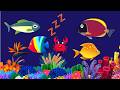 4k Baby Lullaby🐟Soothing fishes🐟Calming Undersea Animation🐟Aquarium #lullaby #sleepmusic #39