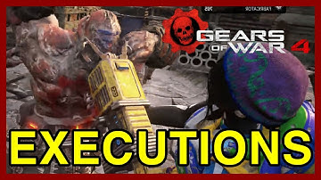 Gears of War 4 - All Weapon Executions Montage