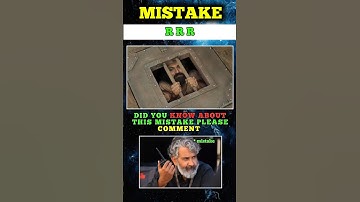 did you know about this mistake in RRR movies