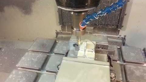 Adaptive Roughing on a Haas VF2 with BobCad V29