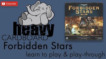 Forbidden Stars 3p Play-through, Teaching, & Roundtable discussion by Heavy Cardboard