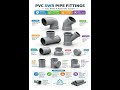 Basic Knowledge for Civil Engineering | PVC SWR Pipe Fittings | #shorts #civilengineering #knowledge