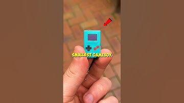The World’s Smallest Gameboy