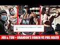 Brandon's Coach Takes Shots at Phil + Juji and Tom Hospitalized + Bumstead Biceps Improved? + MORE