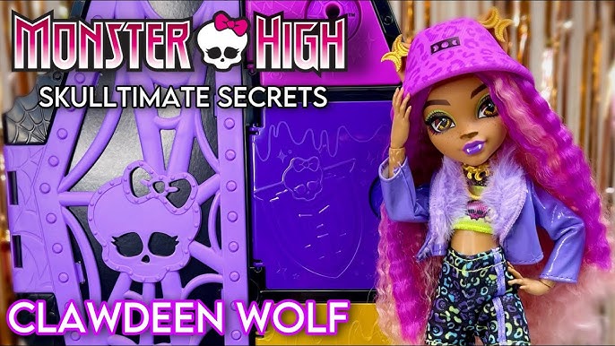 Monster High Skulltimate Secrets: Fearidescent - Poupée Clawdeen