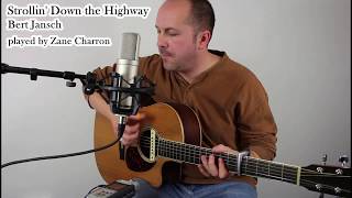 Strolling Down the Highway - Bert Jansch - played by Zane Charron chords
