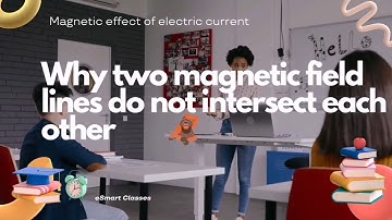 Why two magnetic field lines do not intersect each other