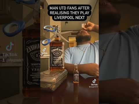 Man united fans Realizing they play Liverpool Next😂