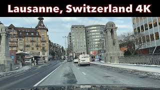 Lausanne, Switzerland 🇨🇭 | 4K 60fps