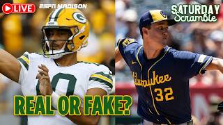 LIVE: Brewers in Trouble + Packers Preseason Overreactions | Saturday Scramble