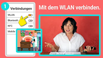 Wie kann ich mich mit WLAN verbinden?