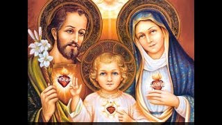 Sagrada Família de Nazaré - Jesus, Maria e José - Minha família vossa é!