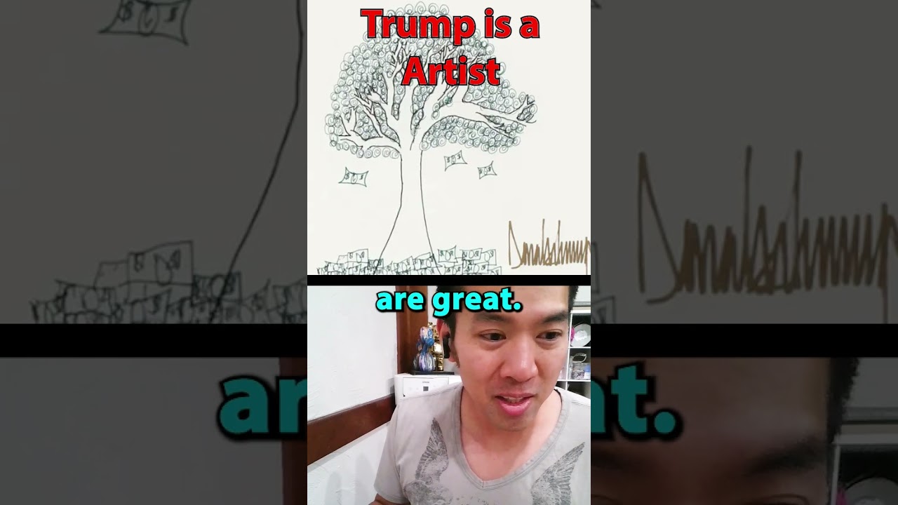 Donald Trump's drawings are pretty good 