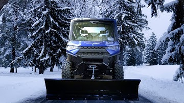2021 Polaris Ranger 1000XP Glacier Plow Install