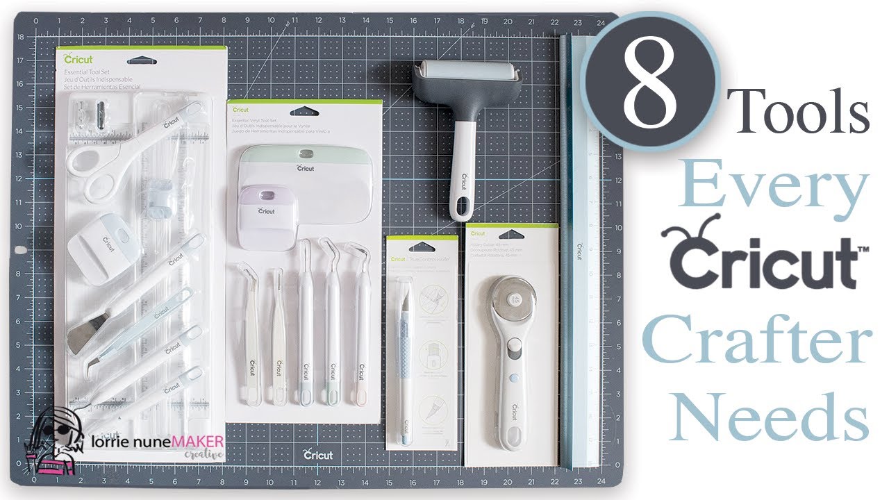 8 Tools Every Cricut Crafter Should Have 