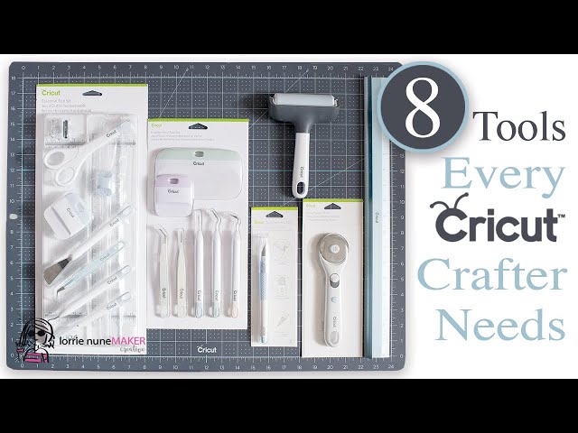 The Best Cricut Tools Everyone Should Have  and What to Use if