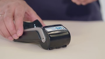 How to change a paper roll Payment Terminal iWL250 WiFi