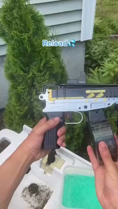 THE BEST GEL BLASTER PISTOL FOR GEL BLASTER WARS MP5 DRUM GUN Orblyss.com #gelblaster #nerf #shorts