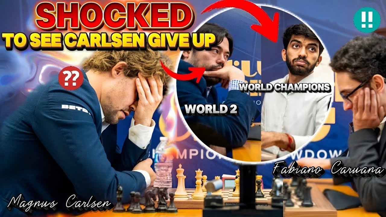 Magnus Carlsen VS Fabiano Caruana || Clutch Chess ST Louis 2025 ...