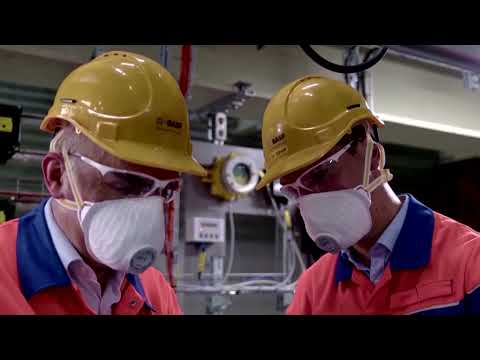 BASF earnings drop