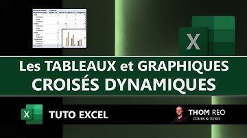 Créer un TABLEAU CROISÉ DYNAMIQUE + GRAPHIQUE - Cours EXCEL gratuit