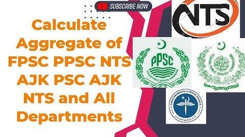 How to Calculate Aggregate Of Degrees of FPSC PPSC NTS AJKPSC AJKNTS And All departments of Pakistan
