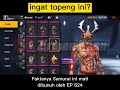 Topeng Fatal Blade: Akhir dari sang samurai penjaga | Garena Free Fire