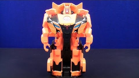 TRANSFORMERS ROBOTS IN DISGUISE 1 STEP AUTOBOT DRIFT TOY REVIEW